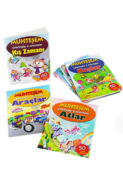Parıltı Yayıncılık Amazing Stickers and Activities Series - 10 Books