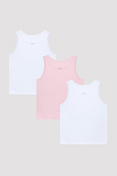 Penti Girl's PW Basic Multicolored 3-Piece Undershirt