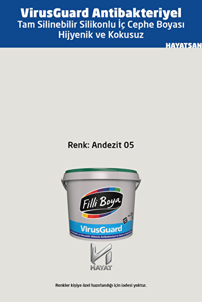 Filli Boya VirusGuard --Tam Silinebilir - Yıkanabilir Silikonlu İç Cephe Boya...
