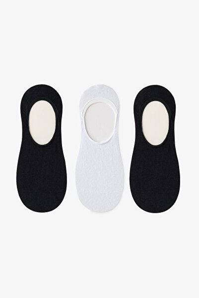 Penti Men's Indoor 3-Piece Black and White Suba Socks