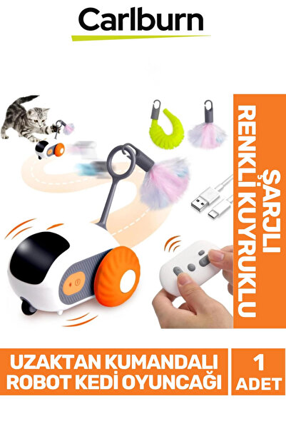 Carlburn Özel Üretim Şarjlı Etkileşimli Renkli Kuyruk Aparatlı Aktivite Uzakt...