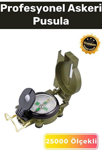 Carlburn Professional Military Compass - Metal Durable Wire Guided Case with ...