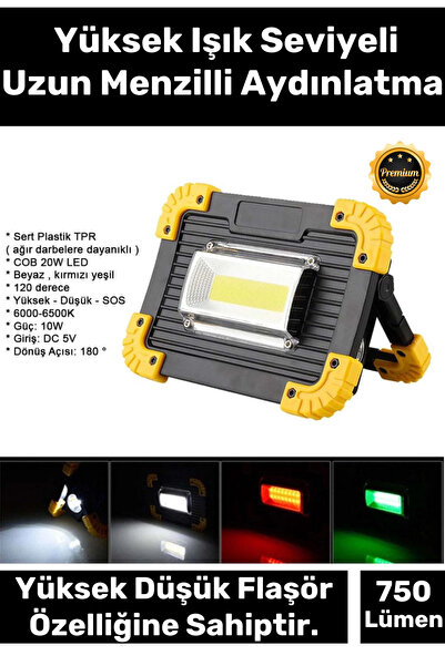 Carlburn Premium 3 Mod Su Geçirmez 180 Derece Dönebilen 4400 Lityhum Pil 750 ...