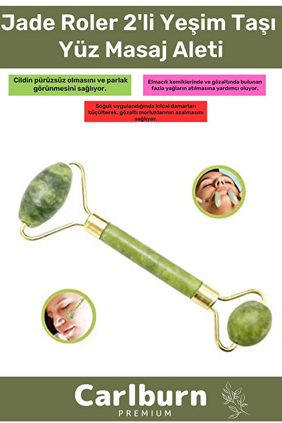 Carlburn Premium Pürüzsüz Parlak Cilt Göz Elmacık Kemiği Kan Akışı Sağlayan G...