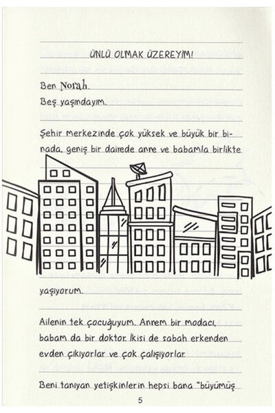 Çocuk Gezegeni Norah Ünlü Olmak Üzereyim