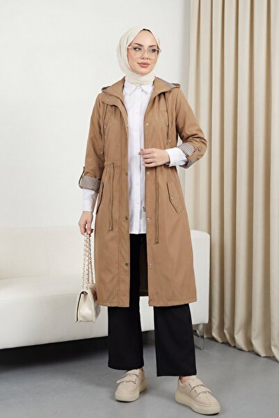 HİJABAYA Тренч с подплата