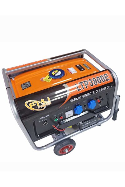 FMJ Jeneratör 3800E KW /Monofaze Benzinli Marşlı - Bakır Sargılı