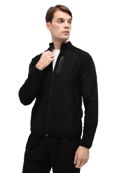 lumberjack ML NORDIC 7SN165 5PR Fleece negru pentru bărbați