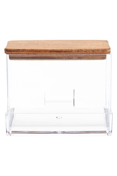 Mudo Home AHŞAP KAPAKLI PAMUKLU ÇUBUK