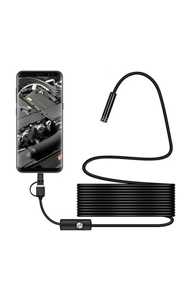 Sezy Endoskop Yılan Kamera 10 Metre Android Uyumlu