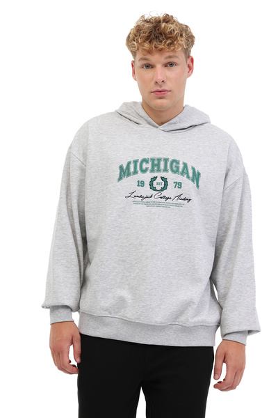 lumberjack Ml Ade 16Blo-04 5Pr Gray Men's Sweatshirt