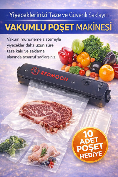REDMOON LÜX VAKUM VE YAPIŞTIRMA MAKİNESİ PORTATİF