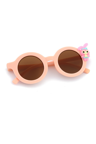 Zzla UV400 Korumalı Çocuk Güneş Gözlüğü Pembe Tavşan