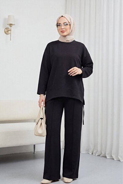 HİJABAYA Σετ με φούστα με κορδόνια και μακρύ πίσω μέρος