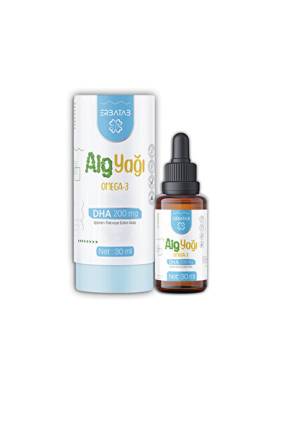 Erbatab Alg Yağı Omega 3 30 ml