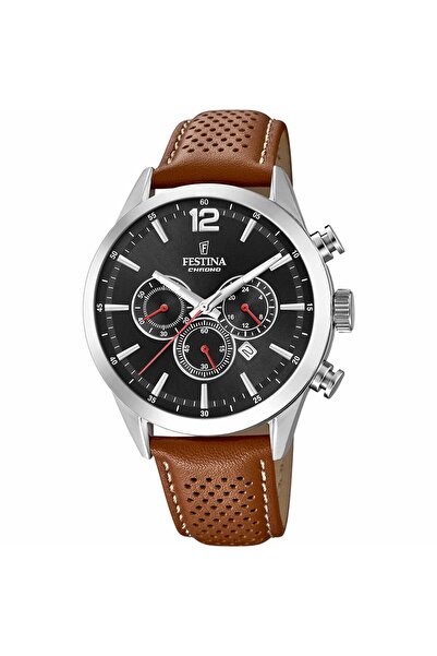 FESTİNA ساعة يد رجالية FESTINA F20542/6 TIMELESS CHRONOGRAPH