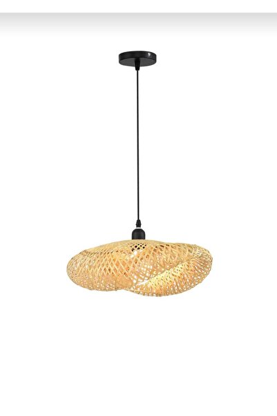 Delf YAPI Modern Nordic Tasarım Bamboo Avize Iskandinav Hasır Avize 1.sınıf K...