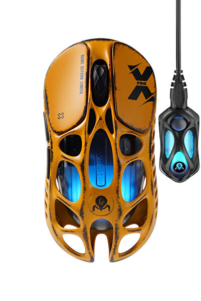 Gravastar Mercury XPro Rgb 32K Dpı Optik Gaming Mouse+8K Dongle Kablosuz Prog...