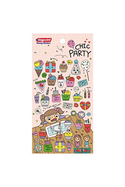 Bigpoint Sticker Parti X 15 Pieces