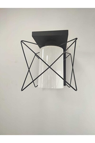 BİAVİZE الشمعدان ديكور خشبي مطلي