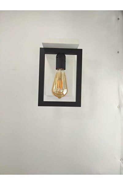 BİAVİZE الشمعدان ديكور خشبي مطلي