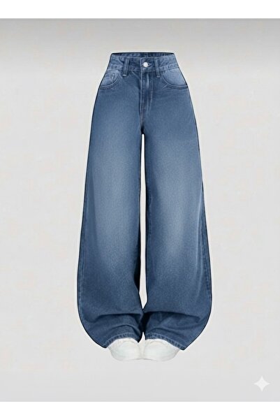 St.Poll Φαρδύ τζιν παντελόνι