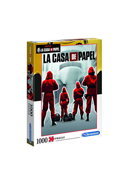CLEMENTONI Παζλ 1000 κομματιών Money Heist (La Casa de Papel) -
