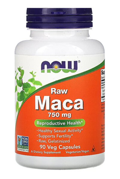Genel Markalar Supplements, Maca (Lepidium meyenii) 750 mg Raw, Reproductive ...