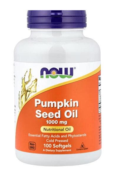 Now Foods Supplements, Pumpkin Seed Oil 1000 mg with Essential Fatty Acids an...