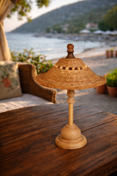 Marrone Dekoratif Bali Şemsiyesi 60 cm
