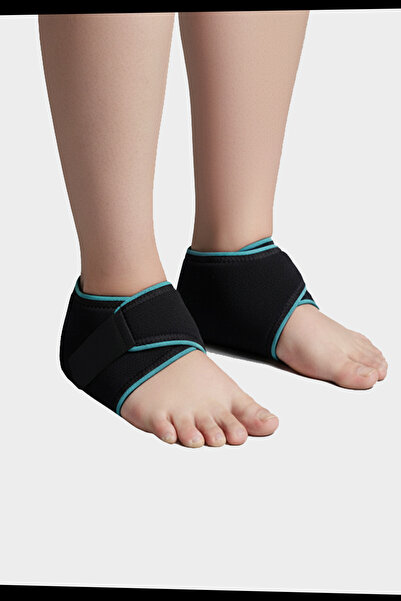 POLİMED Ortopedik Silikon Destekli Topuk Çorabı 2 Adet Topuk Dikeni, Nasır, Ç...