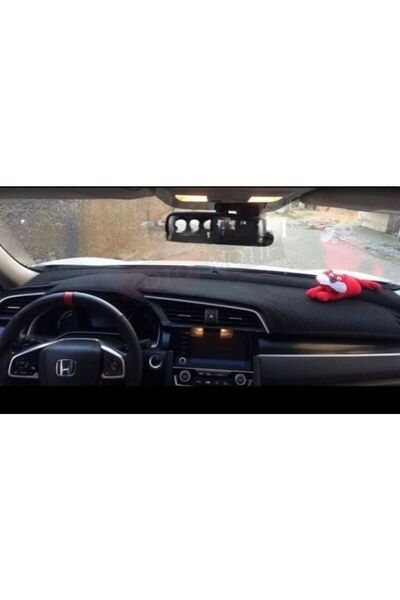 LeeWillson Glovebox Protection Carpet Suitable for Honda Civic FC5 Models Bla...