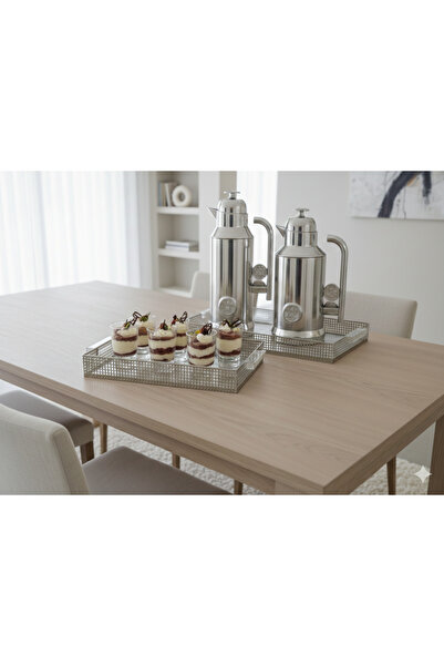 Generic طقم ترامس شاي وقهوة فاخر مع صواني تقديم – ضيافة راقية بتصميم أنيق