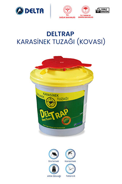 Delta Market Deltrap Karasinek Tuzağı Kovası (1 ad..yem hediyeli)