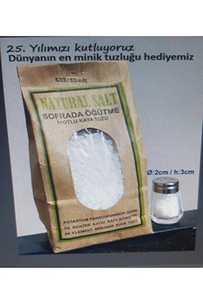 Efem Tuz Sofrada Öğütme Iyotlu 3 Paket Saf Organik Ve Silikat Katılmamış Kaya...