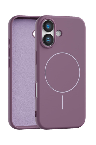 Vissona iPhone 16 Uyumlu İçi Kadife Magsafe Wireless Şarz Özellikli Telefon K...