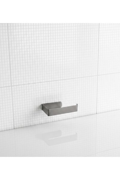 Dersel Dekor Modern Stainless Steel Wc Paper Holder Toilet Roll Holder Toilet Paper Hanger Adhesive Design