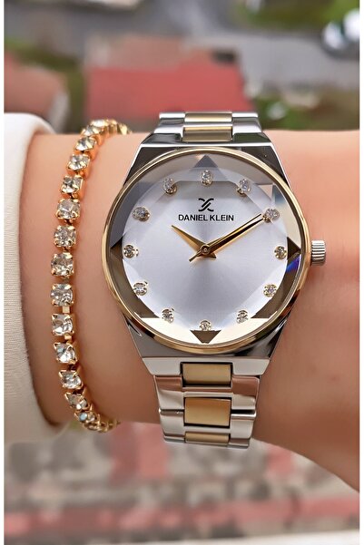 Daniel Klein Kadın Saat – Orijinal – Kristal Cam – 2 Yıl Garantili – Bileklik...
