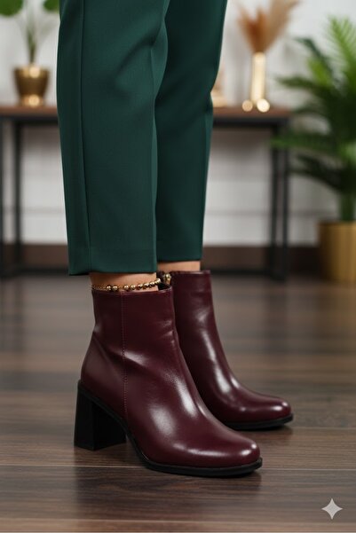 Luvesta Shoes حذاء مسطح باللون الأحمر الداكن