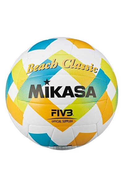 MIKASA كرة طائرة شاطئية من الجلد الصناعي BV543C-VXA-LG