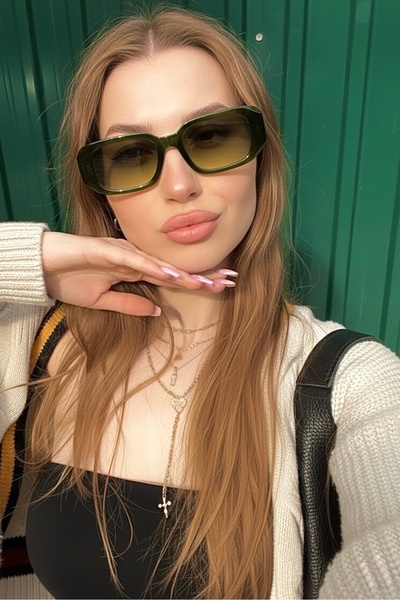 Roger Bacon Nila Green Women's Sunglasses