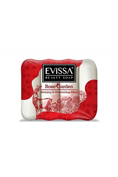Evissa Ecopack Soap Rose 4*70 Gr