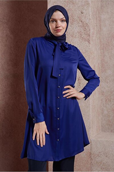 Alvina TUNICA cravata cu rever 43415