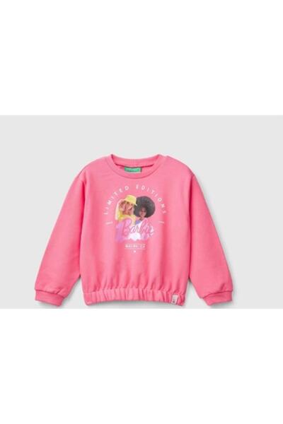 United Colors of Benetton سترة مطبوعة للأطفال البنات 3J68G10HI GKB1066