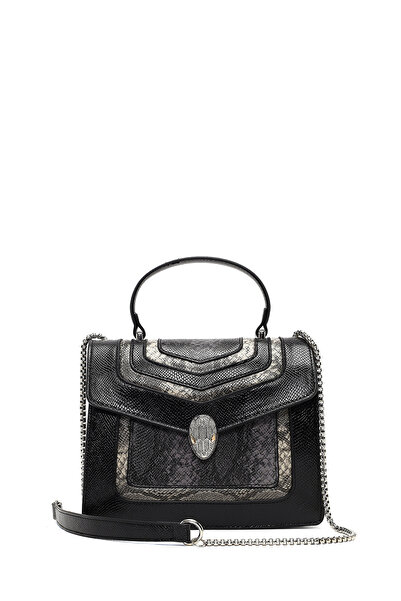 Derimod حقيبة كتف نسائية سوداء طويلة 25ABD243614