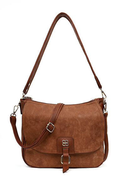 Derimod Women's Tan Long Strap Shoulder Bag 25Wbd212518