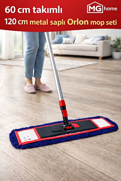 VENON 1 SET MAVİ 60 CM Set 💙 Palet+Sopa+Mop Nemli Mop Nemli Kurulama Nemli M...