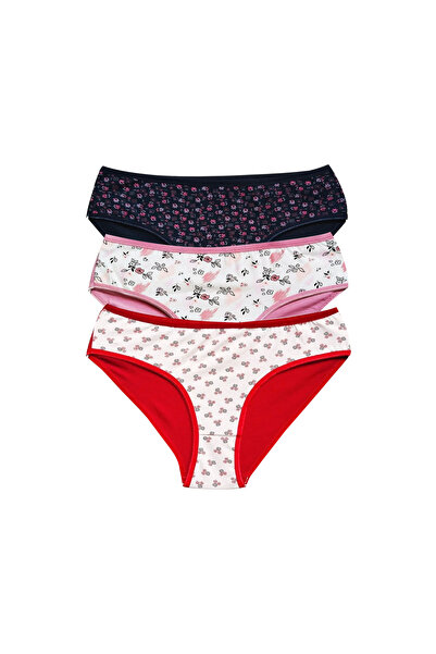 shopwave Βαμβακερό φαρδύ γείσο Lycra Γυναικεία εσώρουχα Bato Σετ 3 συσκευασιών2