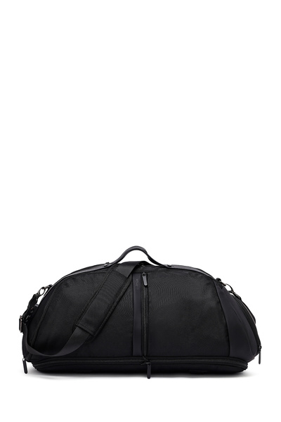 Derimod D-Pack Erkek Siyah Uzun Askılı Kumaş Seyahat Çantası 25SBD30356F