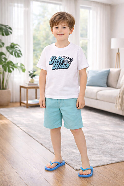 luay Boys 100% Cotton Co-ords Set | Summer Casual Outfit for Kids | Graphic P...